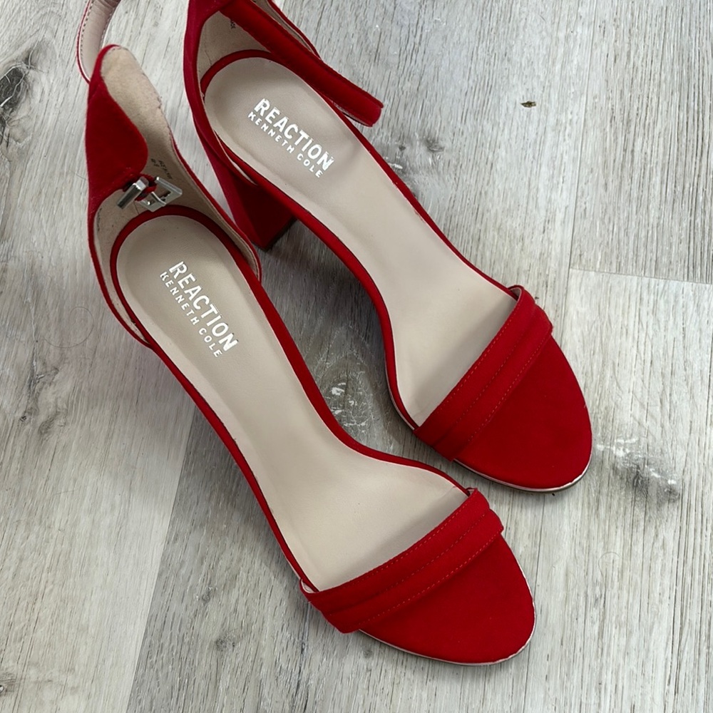 Kenneth Cole Reaction Red High Heel Sandals